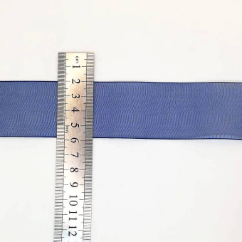 Лента капрон 40мм синий (1)