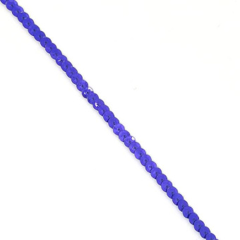 пайетки на нитке 6 мм синий (1)