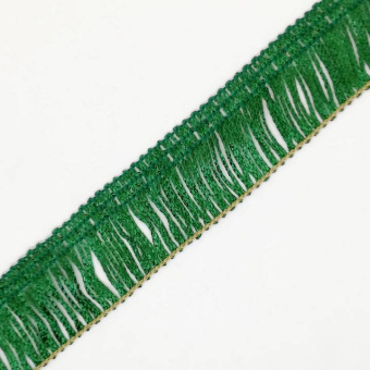 Бахрома 40 мм 075 зеленый  (1)