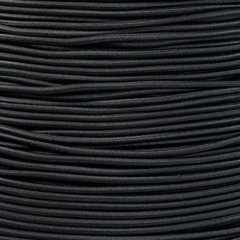 резинка шнуровая 2 мм черная