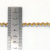 Вьюнчик люрекс 6 мм золото 7