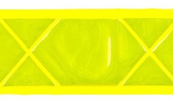 Лента светоотр 25мм желтая купить в в интернет магазине Москва СПб Новосибирск