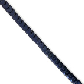 Пайетки на нитке 6 мм синий2 купить в в интернет магазине Москва 