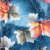 1908-2 креп плательный бирюзовый цветы (1)