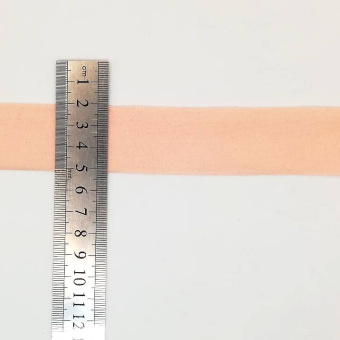бейка трикотажная 30 мм персик 1 (2)