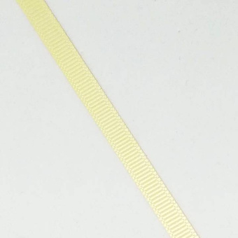 репсовая лента 5 мм желтая  (1)