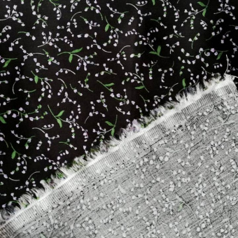 2271-2 Шелк вискозный черный цветы (2)