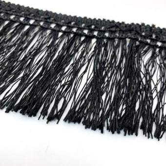 Бахрома 120мм черная