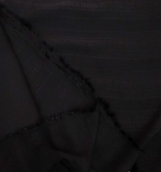 1949-12 креп-шифон жакард черный (3)