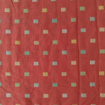 2096-4 лен 2-сторонний  терракотовый(3)