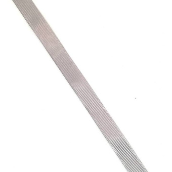 Репсовая лента 12мм серый (1)