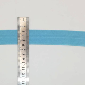бейка трикотажная 30 мм голубой (2)