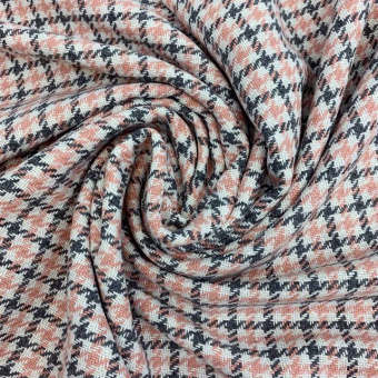 2320-1 Костюмная п-шерсть лапка розовая