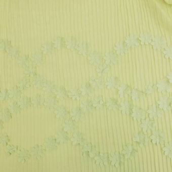 1841-3 шифон плиссе желтый (1)