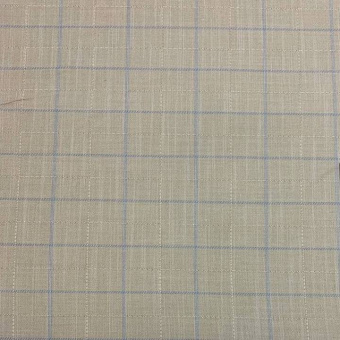 2315-4 Костюмная клетка беж (1)