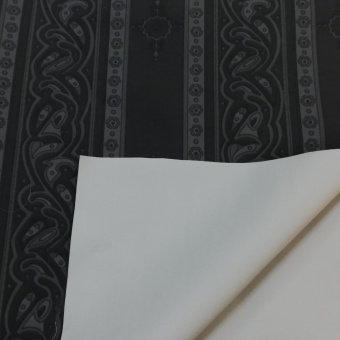 2203-3 плащевая черная принт (3)