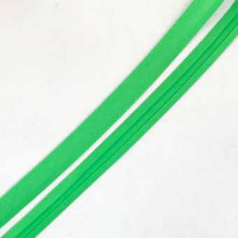 Косая бейка ХБ 15мм зеленый