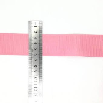 Репсовая лента 40 мм розовый2 (2)