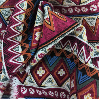 2099 -1 лен розовый принт (2)