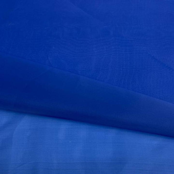 2313-9 Органза Шелк синий (2)