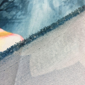 1908-2 креп плательный бирюзовый цветы (2)