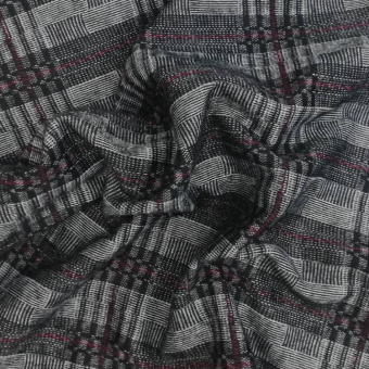 2156-2 трикотаж серый клетка (2)