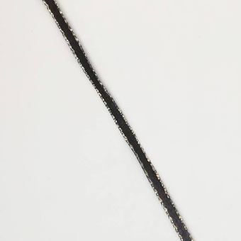 лента атласная 5 мм черная (1)