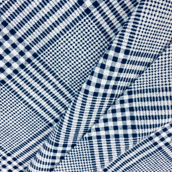 1804-8 лен синий клетка  (2)