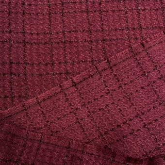 2333-1 Костюмная Шанель бордо