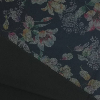 2043-3 трикотаж синий цветы (2)