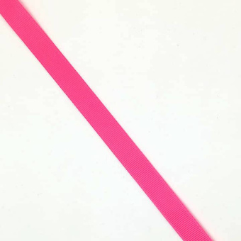 Репсовая лента 12мм розовый (1)