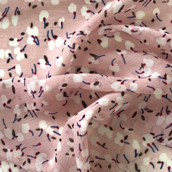 2231-1 шифон розовый цветы (3)