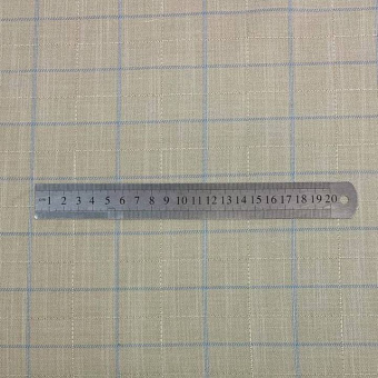 2315-4 Костюмная клетка беж