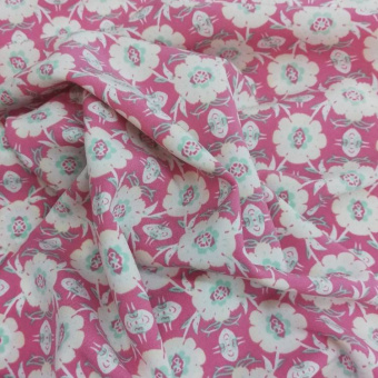1842-5 вискоза плательная розовый цветок (2)