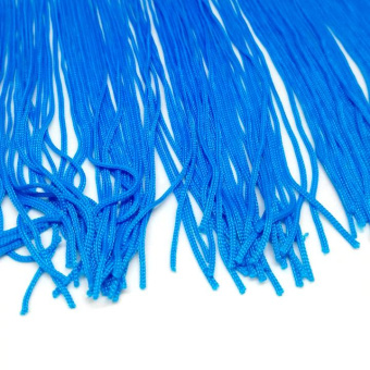 Бахрома 200 мм темноголубая (2)