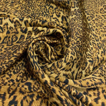 2340-3 Вискоза плательная леопард  (2)