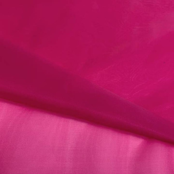 2313-5 Органза Шелк фуксия (2)