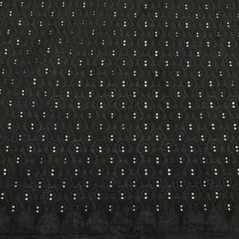 2363-3 Хлопок вышивка черная  (3)
