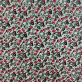 1860-2  трикотаж вискозный красный цветы (1)