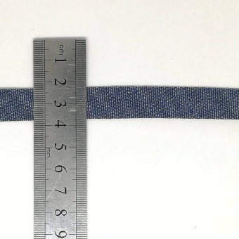 косая бейка хб 15 мм джинс синяя (2)