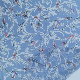 2210-3 шифон голубой принт (3)