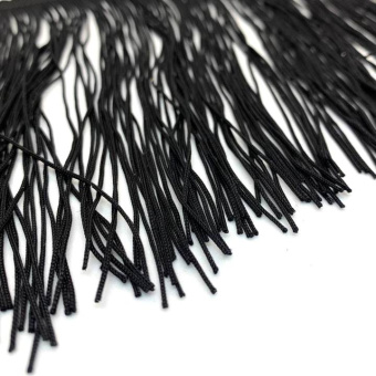 Бахрома 150мм чарная