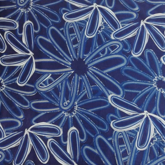 1670_3 сатин стрейч синий цветы (1)
