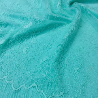 1888-8 гипюр Шантильи мятный (2)