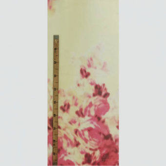 2086-1 шифон купон розовый цветы (2)