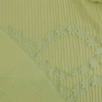 1841-3 шифон плиссе желтый (2)