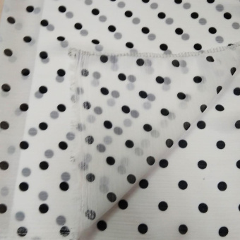 2236-2 шифон горох белый (2)