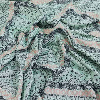 2175-3 трикотаж мятный принт (2)