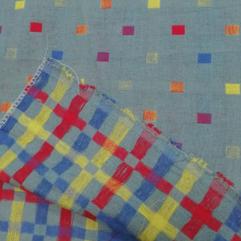 2096-5 лен  2-сторонний зеленый (3)