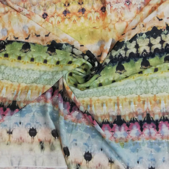 2222-1 шифон зеленый принт (3)